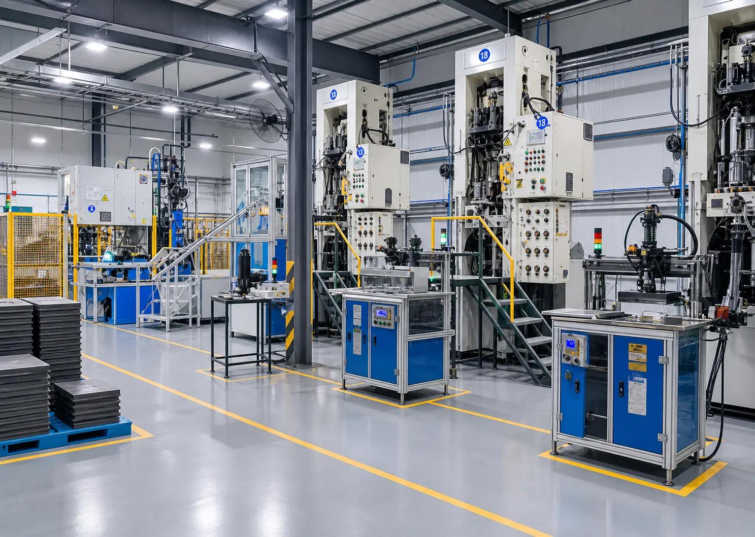 Ferrite manufacturing equipment from the replacement factory set